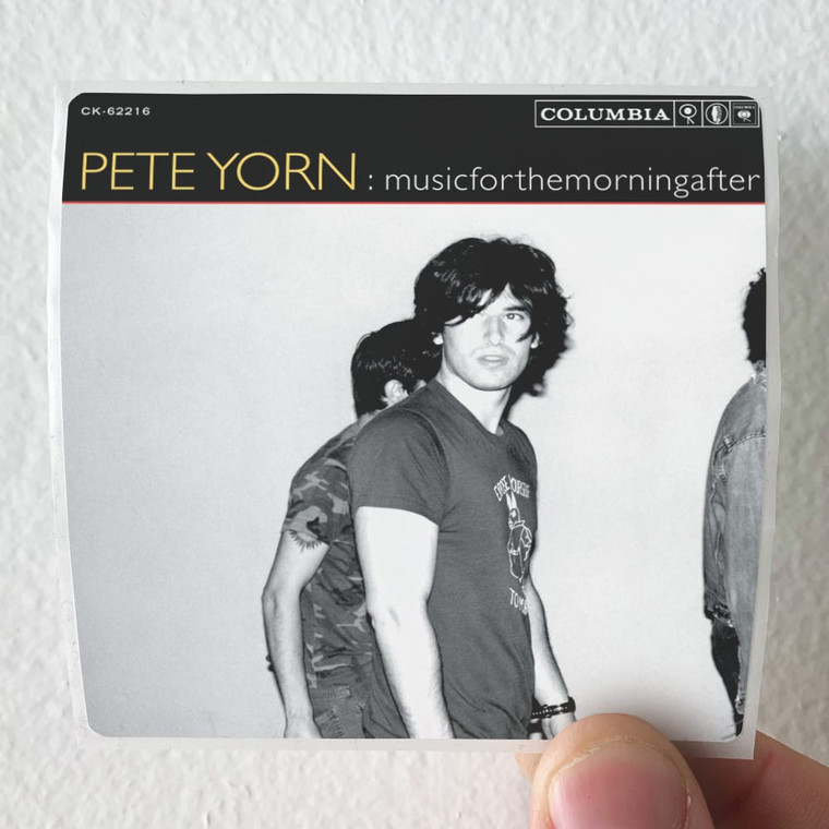 Pete Yorn Musicforthemorningafter Album Cover Sticker