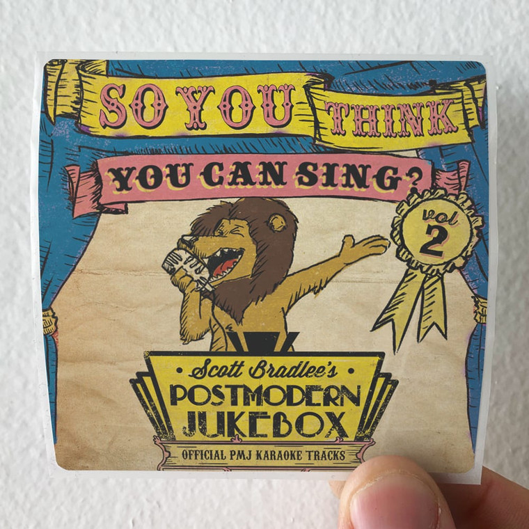 Postmodern Jukebox So You Think You Can Sing Vol 2 Album Cover Sticker