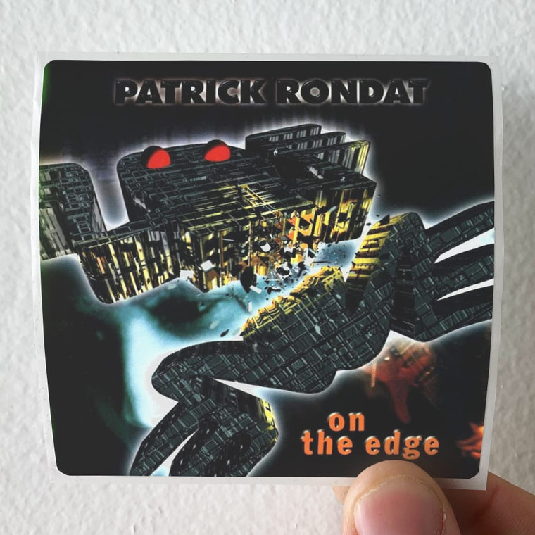 Patrick Rondat On The Edge 1 Album Cover Sticker Patrick Rondat On The Edge 1 Album Cover Sticker