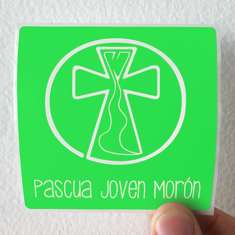 Pascua Joven Moron Espera En Mi Vuelve A La Vida Album Cover Sticker