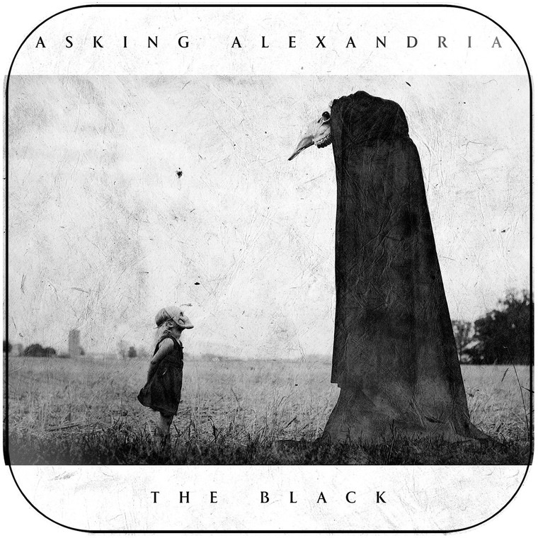 Asking Alexandria The Black Album Cover Sticker Album Cover Sticker