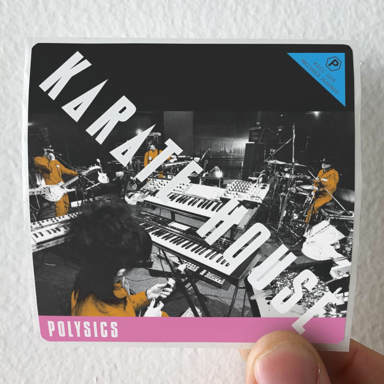 POLYSICS Karate House Album Cover Sticker