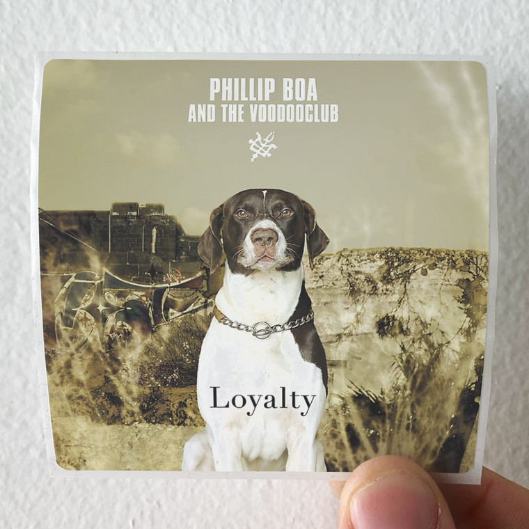 Phillip Boa and The Voodooclub Loyalty 1 Album Cover Sticker