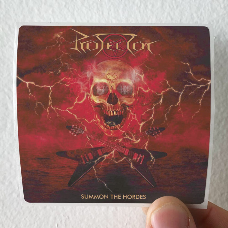 Protector Summon The Hordes Album Cover Sticker
