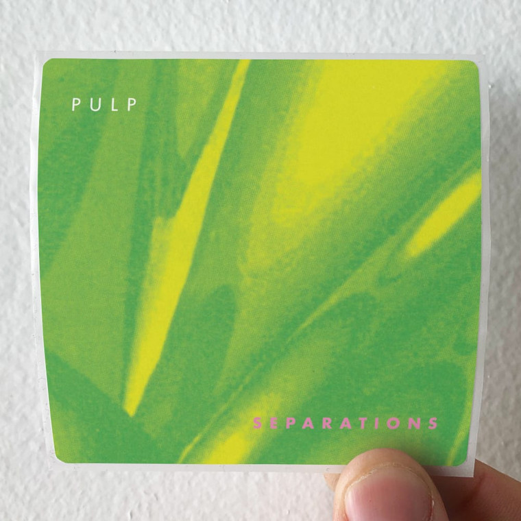 Pulp Separations 1 Album Cover Sticker