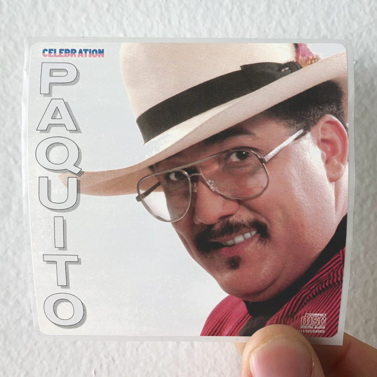 Paquito DRivera Celebration Album Cover Sticker