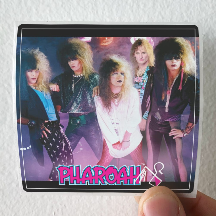 Pharoah Six Foot Giant Album Cover Sticker