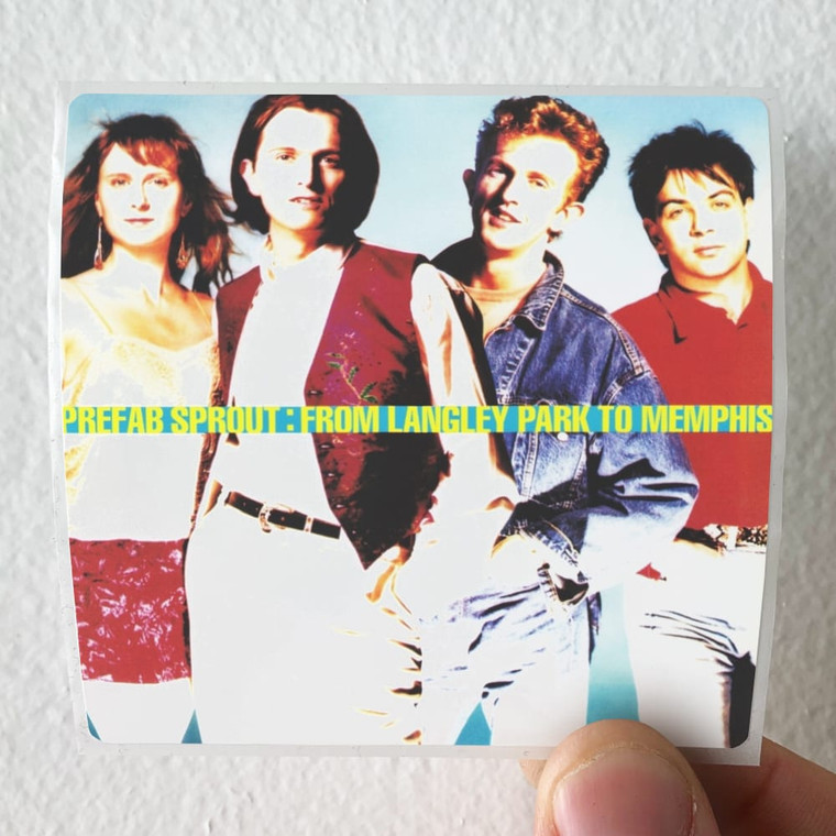 Prefab Sprout From Langley Park To Memphis Album Cover Sticker