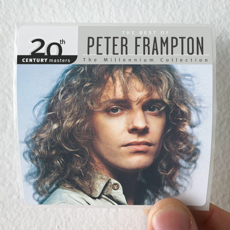 Peter Frampton 20Th Century Masters The Millennium Collection The Best Of P Album Cover Sticker