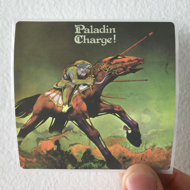 Paladin Charge Album Cover Sticker