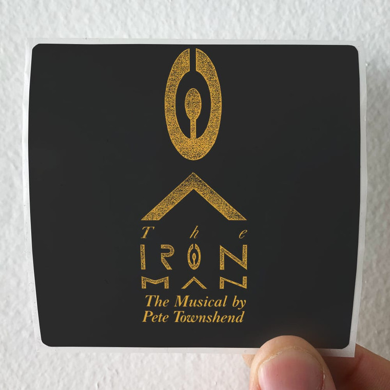 Pete Townshend The Iron Man Album Cover Sticker