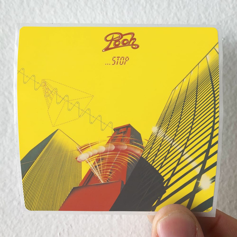 Pooh Stop Album Cover Sticker