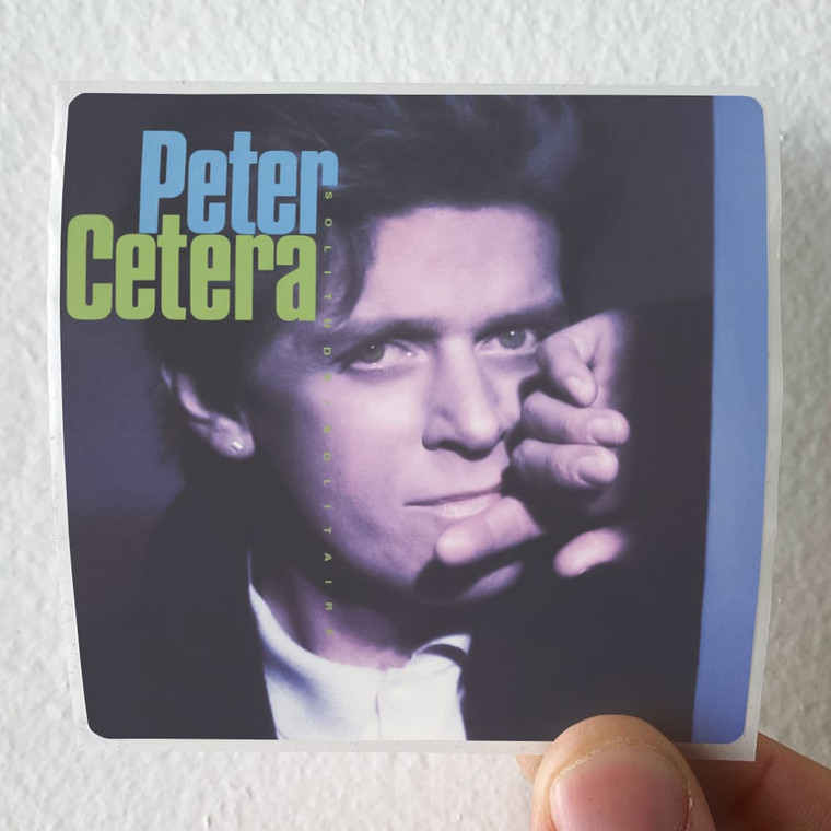 Peter Cetera Solitude Solitaire Album Cover Sticker