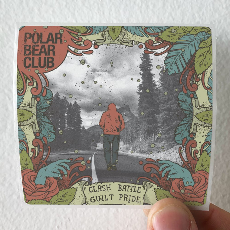 Polar Bear Club Clash Battle Guilt Pride Album Cover Sticker