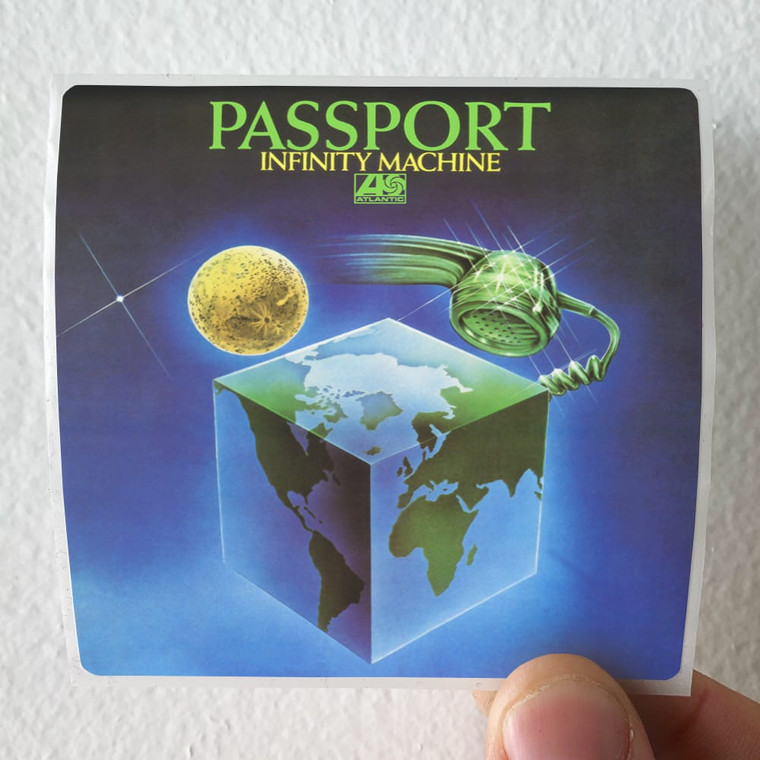 Passport Infinity Machine Album Cover Sticker