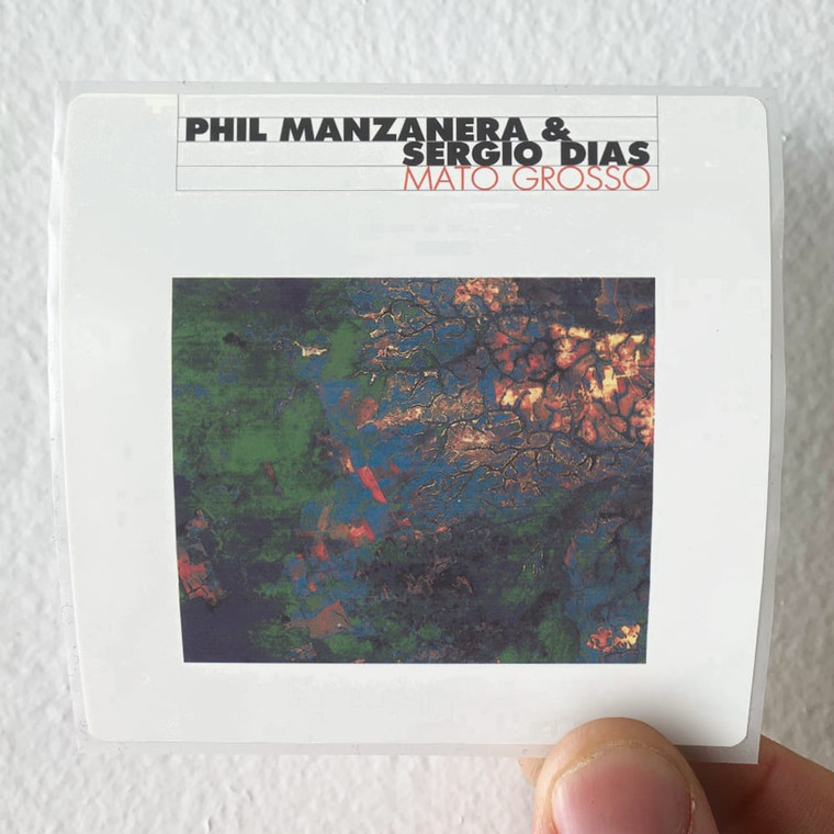 Phil Manzanera Mato Grosso Album Cover Sticker