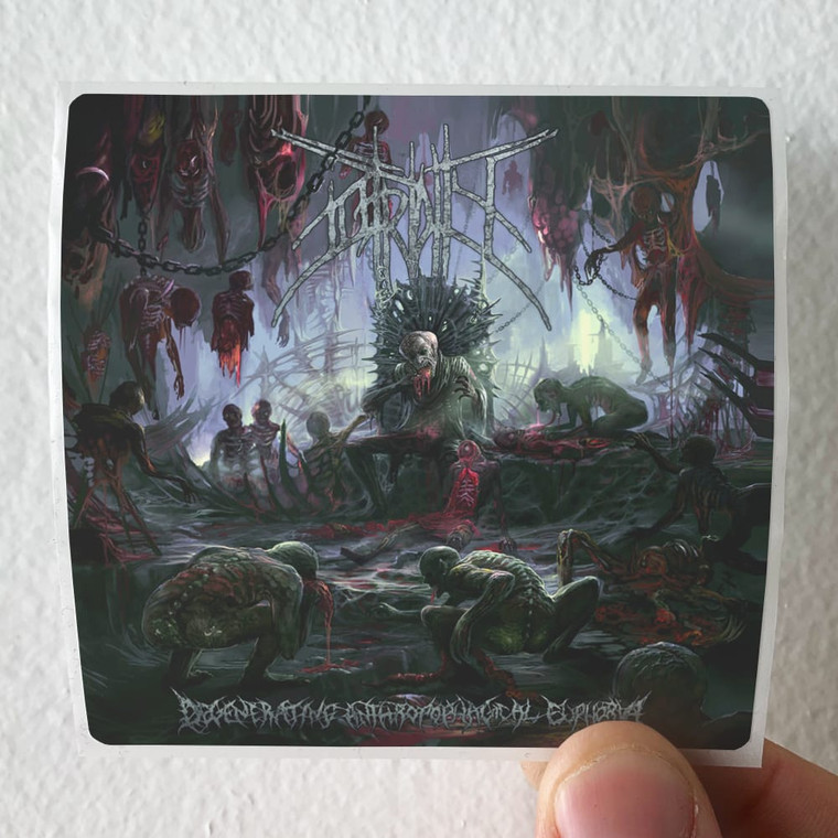 Putridity Degenerating Anthropophagical Euphoria 1 Album Cover Sticker