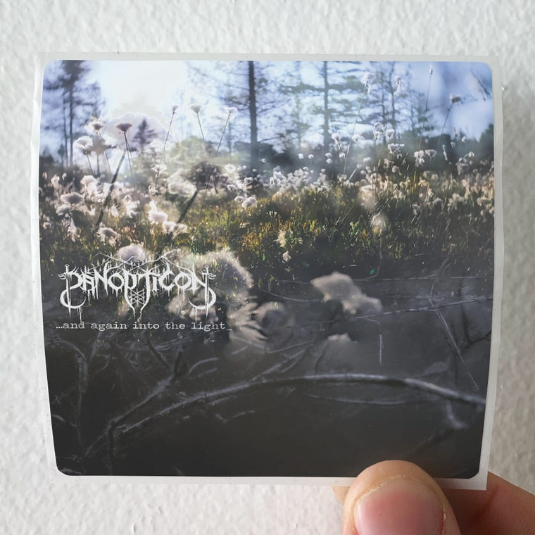 Panopticon And Again Into The Light Album Cover Sticker Panopticon And Again Into The Light Album Cover Sticker