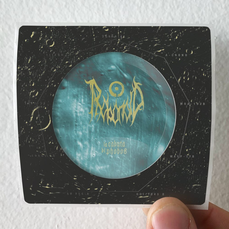 Phobonoid La Caduta Di Phobos Album Cover Sticker