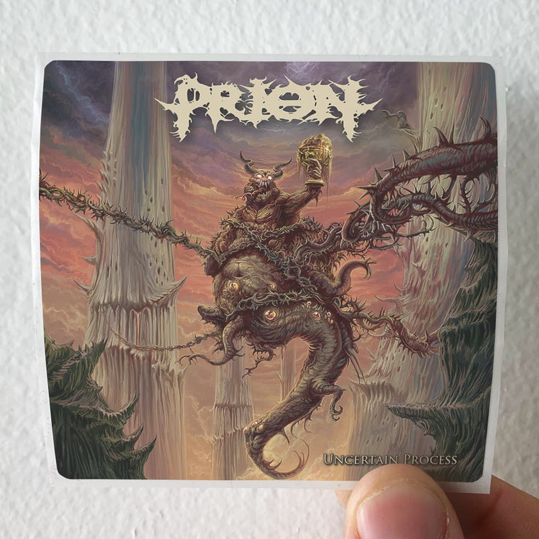 Prion Uncertain Process Album Cover Sticker