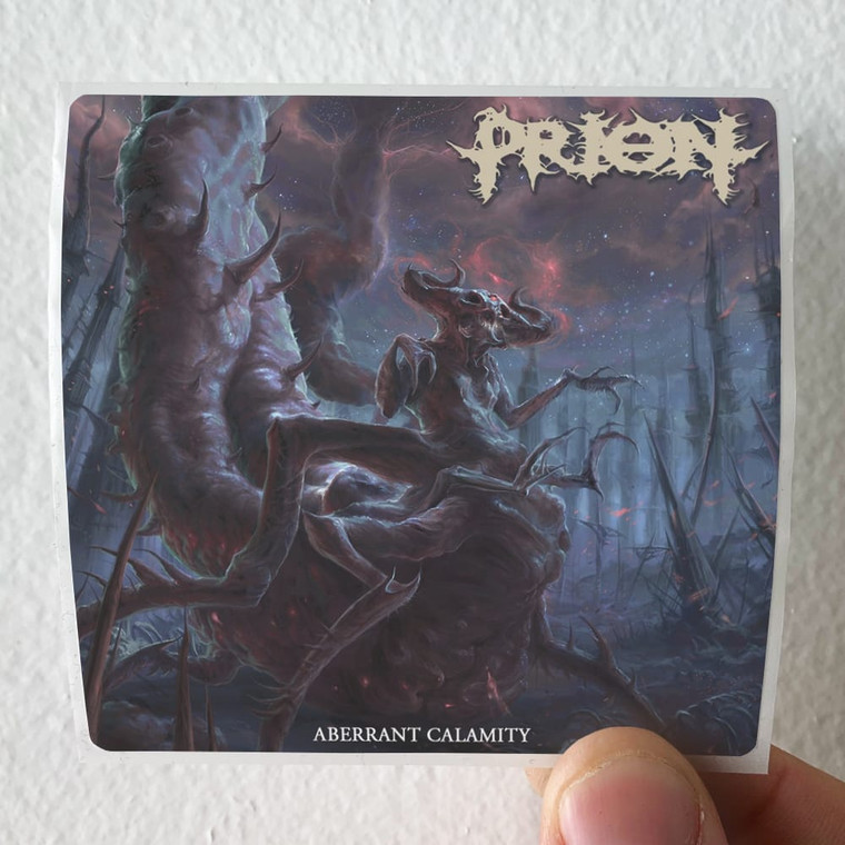 Prion Aberrant Calamity Album Cover Sticker