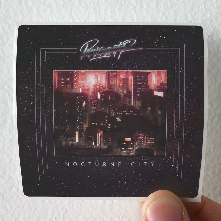 Perturbator Nocturne City Album Cover Sticker