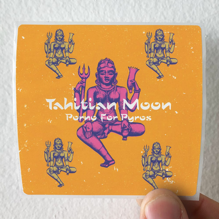 Porno for Pyros Tahitian Moon Album Cover Sticker