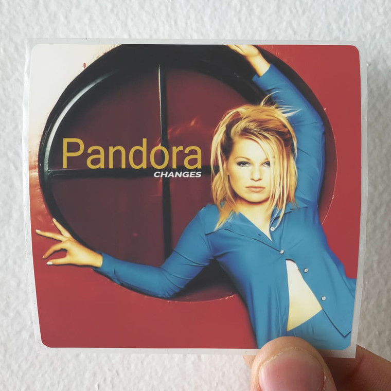 Pandora Changes Album Cover Sticker