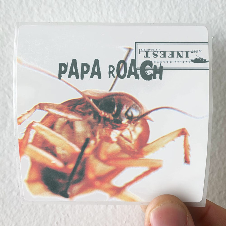 Papa Roach Infest Album Cover Sticker