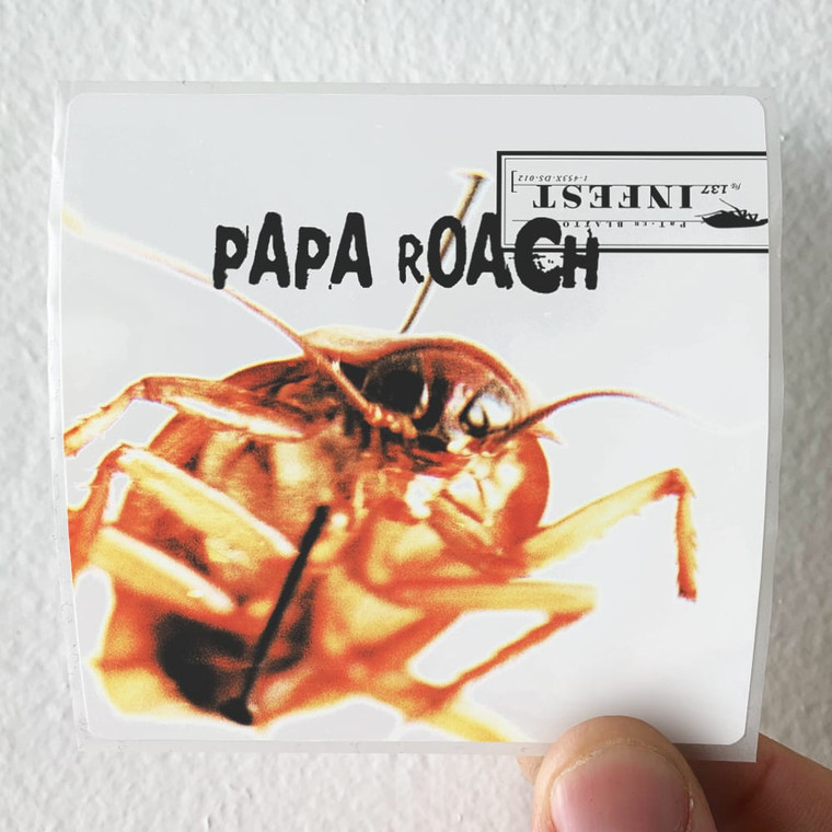 Papa Roach Infest 1 Album Cover Sticker