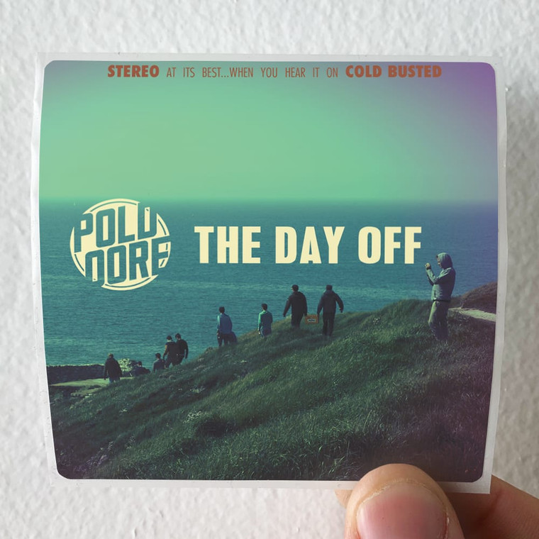 Poldoore The Day Off Album Cover Sticker