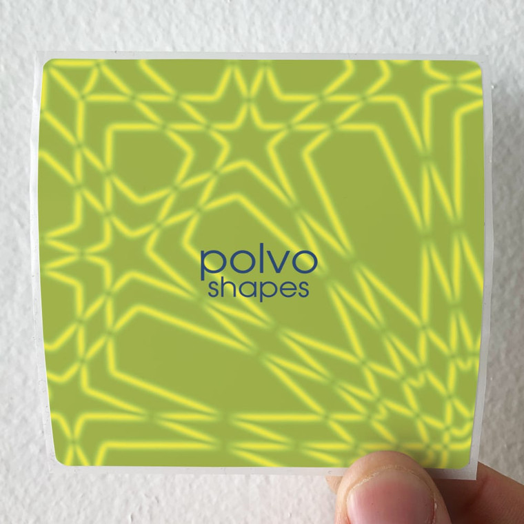 Polvo Shapes Album Cover Sticker Polvo Shapes Album Cover Sticker