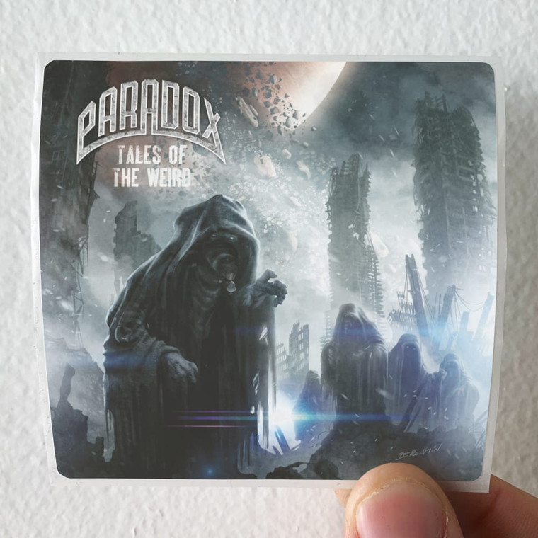 Paradox Tales Of The Weird Album Cover Sticker