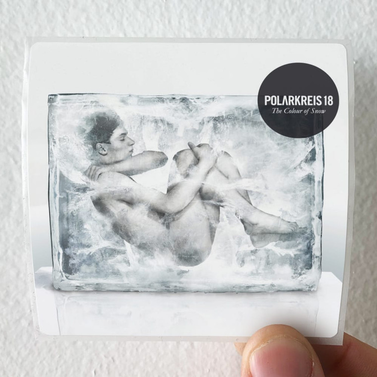 Polarkreis 18 The Colour Of Snow Album Cover Sticker