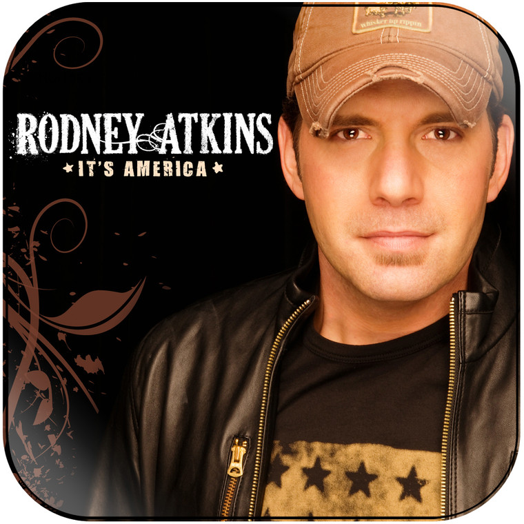 Rodney Atkins Its America Album Cover Sticker Album Cover Sticker