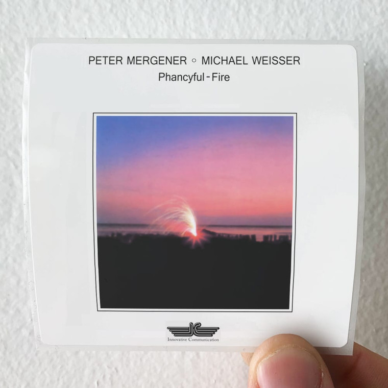 Peter Mergener Phancyful Fire Album Cover Sticker
