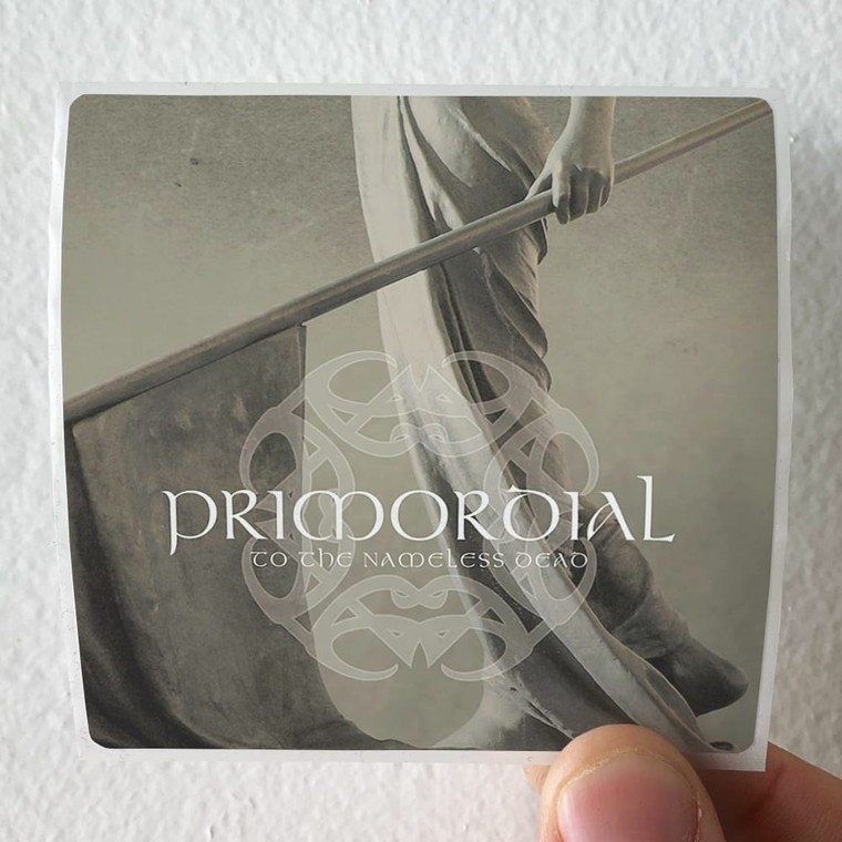 Primordial To The Nameless Dead Album Cover Sticker
