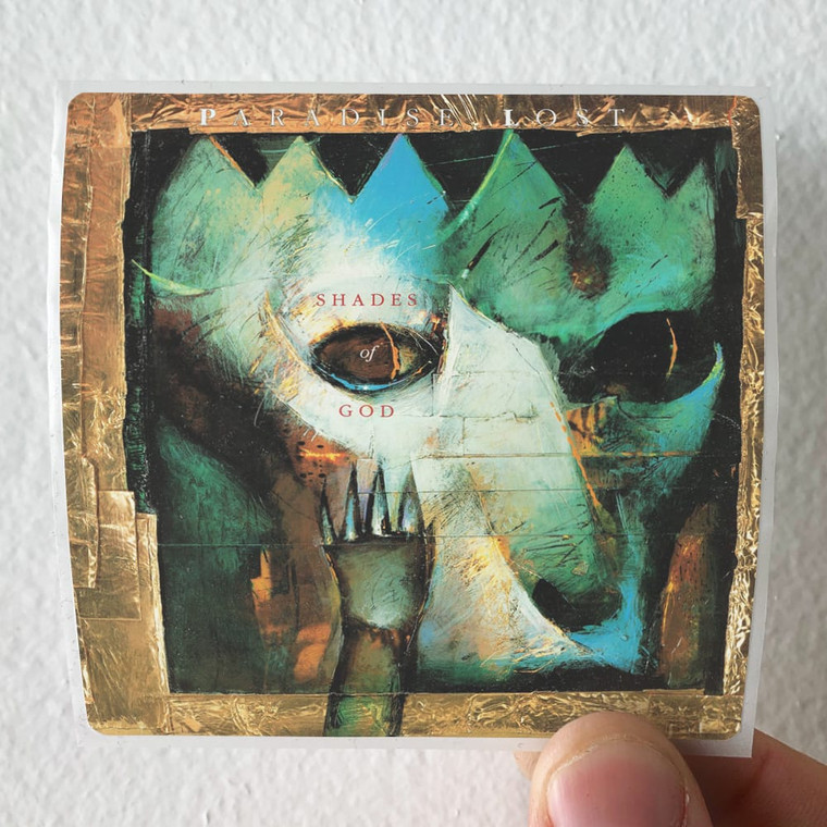 Paradise Lost Shades Of God Album Cover Sticker