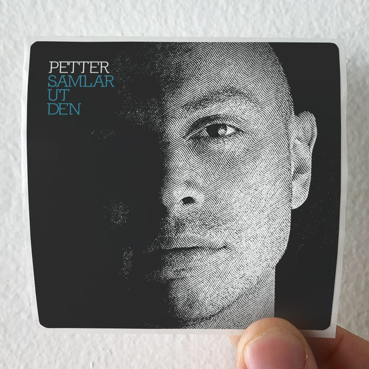 Petter Samlar Ut Den Album Cover Sticker