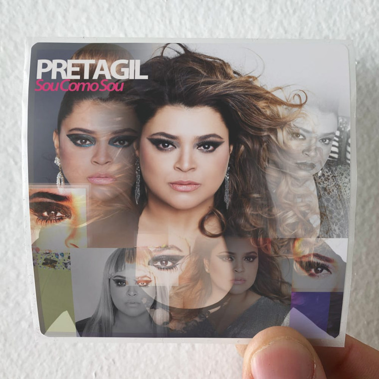 Preta Gil Sou Como Sou Album Cover Sticker