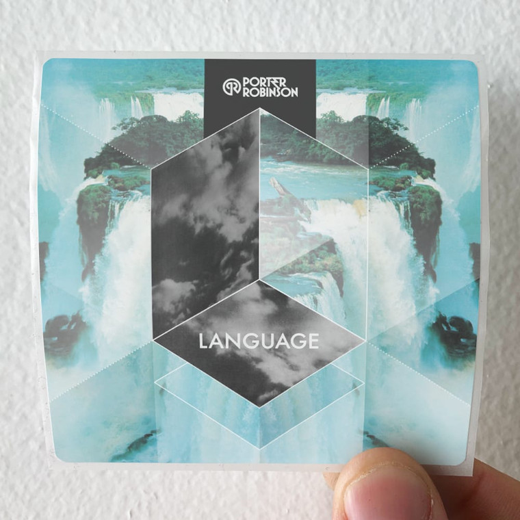 Porter Robinson Language Album Cover Sticker