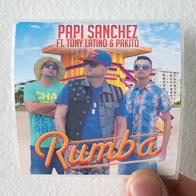 Pakito Rumba Album Cover Sticker