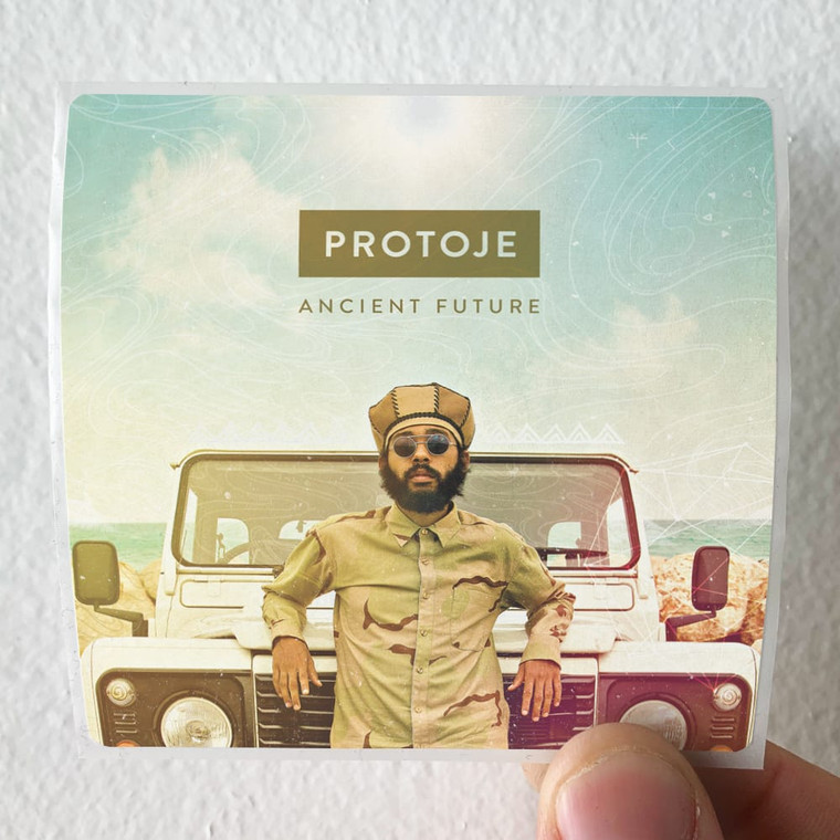 Protoje Ancient Future Album Cover Sticker