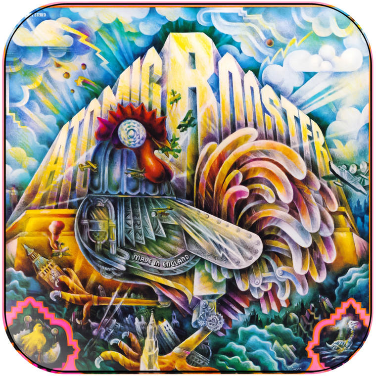 Atomic Rooster Made In England-2 Album Cover Sticker Album Cover Sticker