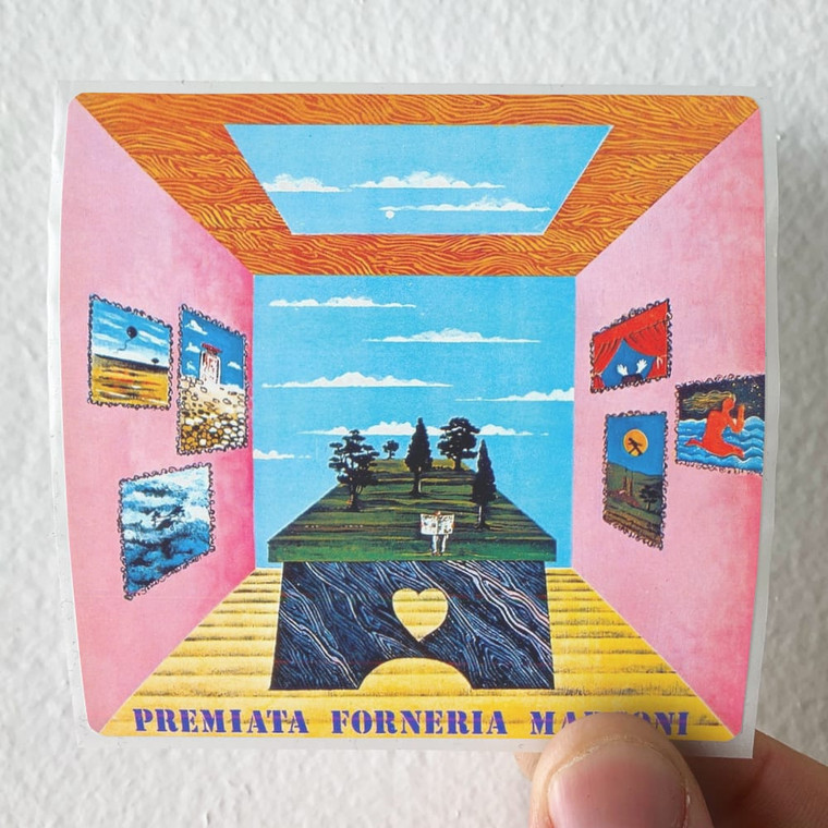 Premiata Forneria Marconi Per Un Amico 1 Album Cover Sticker