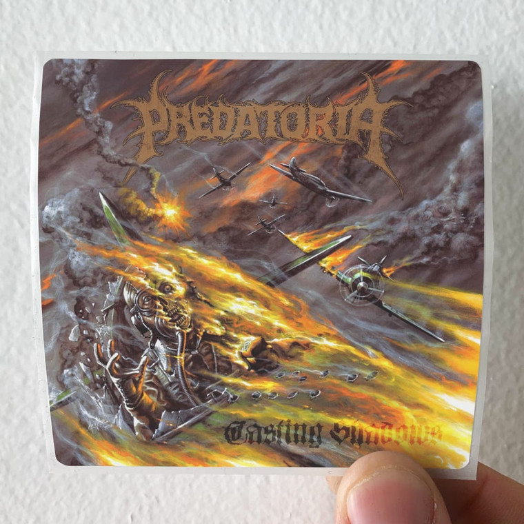 Predatoria Casting Shadows Album Cover Sticker