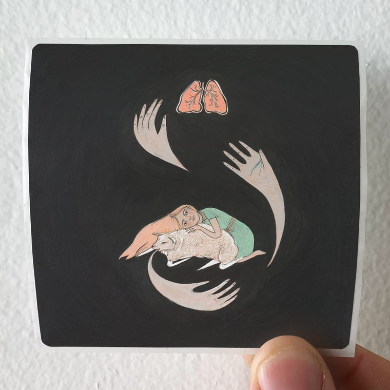 Purity Ring Shrines Album Cover Sticker