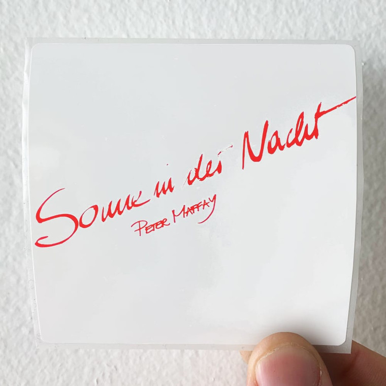 Peter Maffay Sonne In Der Nacht Album Cover Sticker
