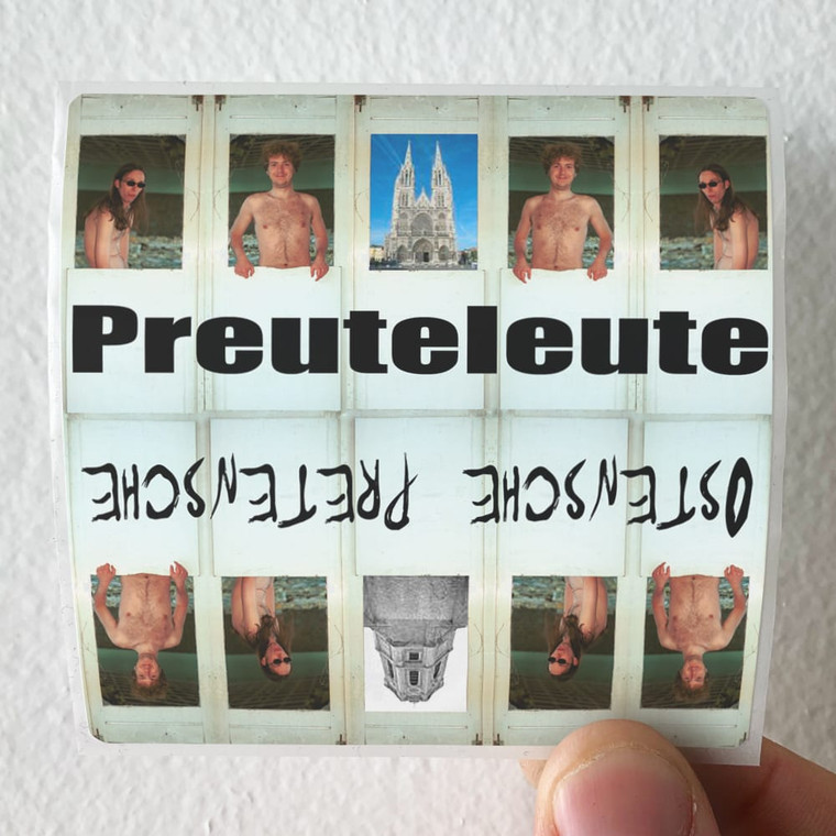 Preuteleute Ostensche Pretensche Album Cover Sticker