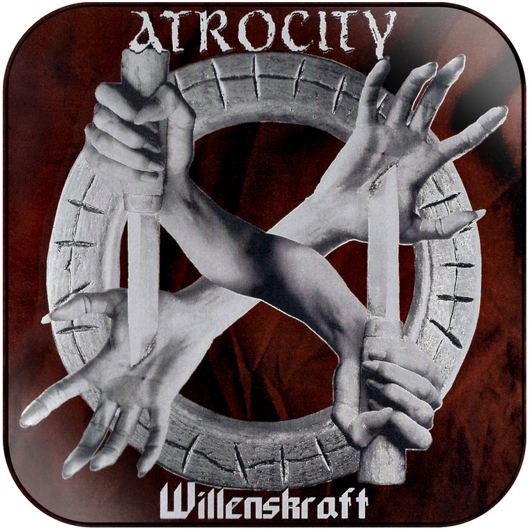 Atrocity Willenskraft Album Cover Sticker Album Cover Sticker